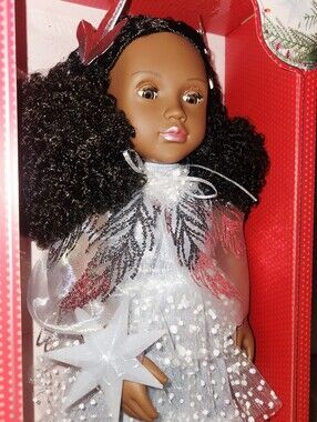 NEW Our Generation Holiday "Angelica" 18 Inch Doll